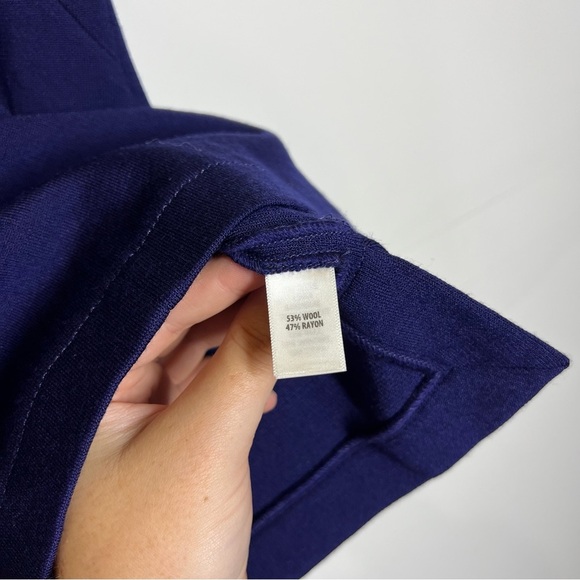 St John Wool Blend Knit Short Sleeve Sweater Size Medium - Picture 11 of 11